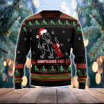 Grandmasaurus T Rex Ugly Sweater Funny Xmas Gift For Grandma