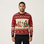 Guinea Pig Snow Ugly Christmas Sweater Xmas Clothing Animal Lover Christmas Gifts