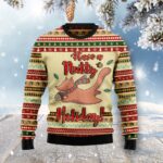Have A Nutty Holiday Ugly Christmas Sweater Fox Themed Novelty Christmas Sweater Xmas Gifts