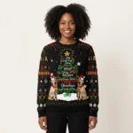 Labrador Retriever Ugly Christmas Sweater Animal Themed Cute Christmas Sweater Gifts
