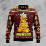 Merry Chickmas Ugly Christmas Sweater Animal Clothing Funny Chicken Gifts