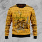 My Christmas Is All Booked Ugly Christmas Sweater Festive Clothing Christmas Gift ForBookish