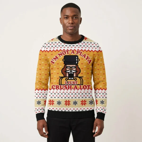 Nutcracker Playa Ugly Christmas Sweater Winter Clothing Novelty Christmas Sweater Xmas Ideas