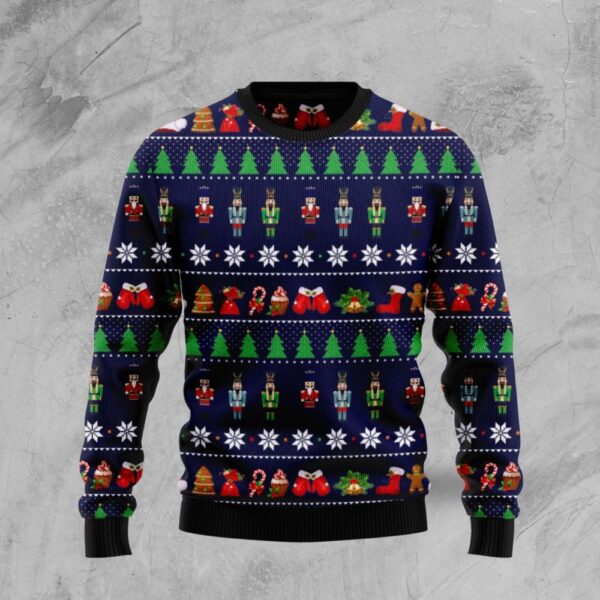 Nutcracker Ugly Christmas Sweater Holiday Clothing Christmas Gift ForChildrens
