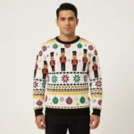 Nutcracker Ugly Christmas Sweater Season Clothing Christmas Gift ForMen