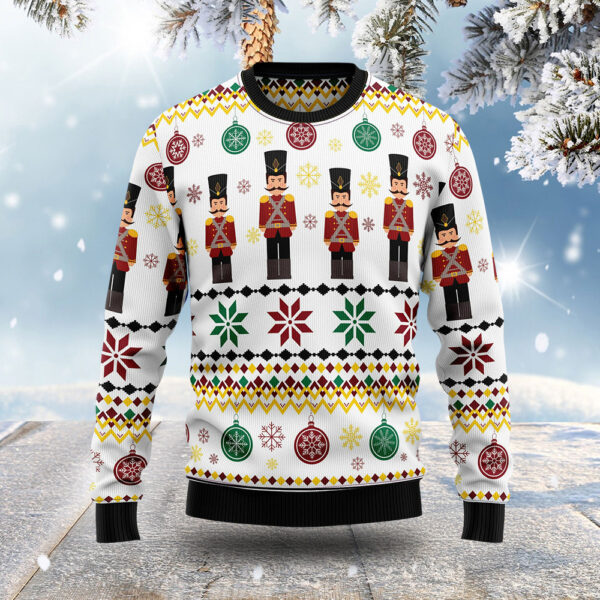 Nutcracker Ugly Christmas Sweater Season Clothing Christmas Gift ForMen