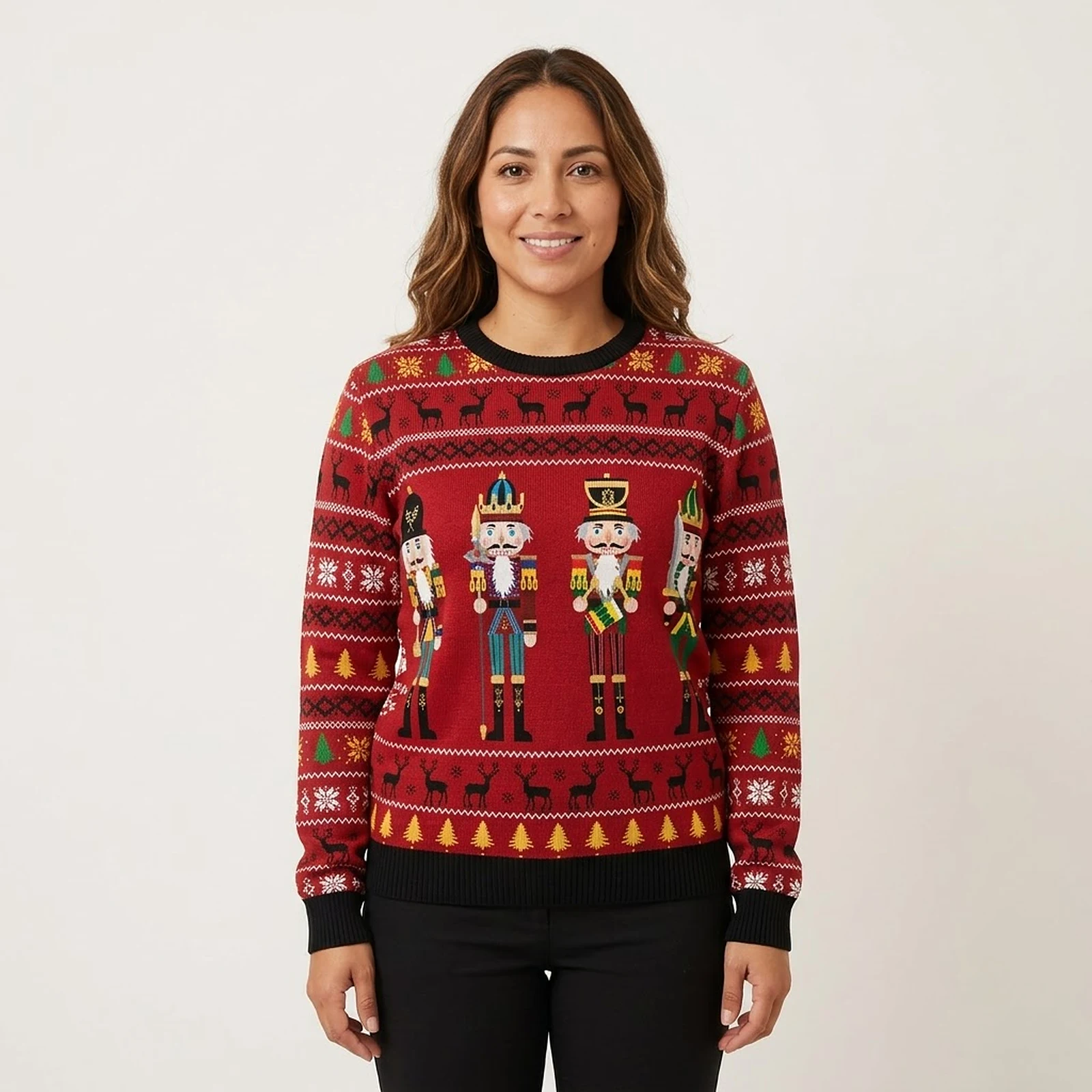Nutcracker Ugly Christmas Sweater Xmas Clothing Novelty Christmas Sweater Gift ForHim Nutcracker Ugly Christmas Sweater Xmas Clothing Novelty Christmas Sweater Gift ForHim