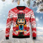 Nutcracker With Drum Ugly Christmas Sweater Winter Clothing Christmas Gift ForHim