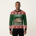 Owl Ugly Christmas Sweater I’m Not Addicted To Reading Holiday Wear Christmas Gift Ideas