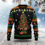 Owl Xmas Tree Ugly Christmas Sweater Animal Themed Christmas Gift ForAnimals
