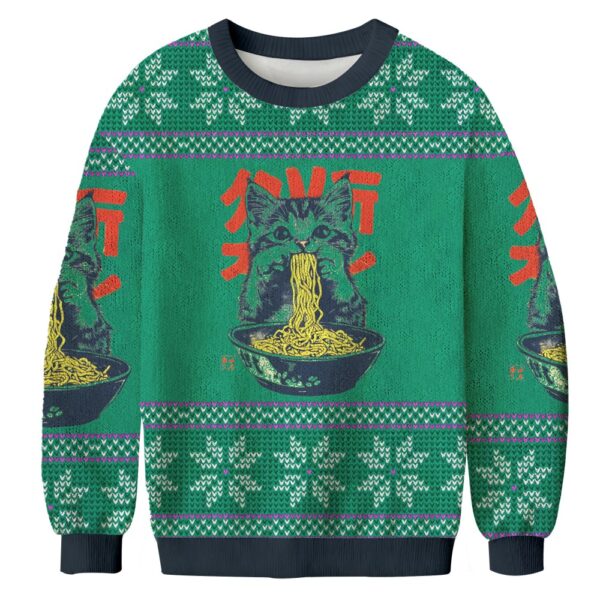 ramen loving cat christmas ugly sweater animal themed christmas apparel cat lover xmas gifts 1285 j2msb.jpeg
