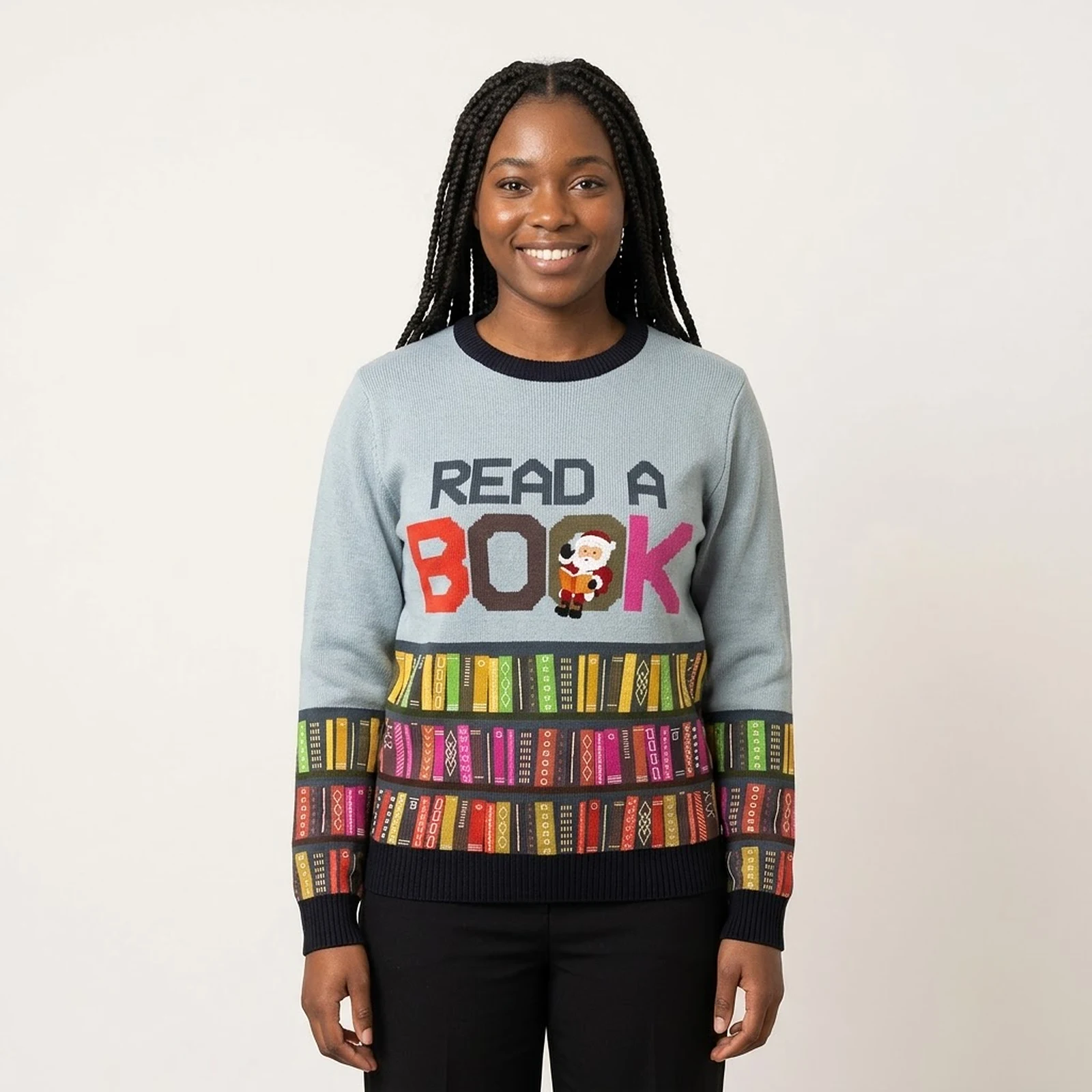 Read A Book Ugly Christmas Sweater Bookish Christmas Sweater Best Gift ForBookworm Read A Book Ugly Christmas Sweater Bookish Christmas Sweater Best Gift ForBookworm