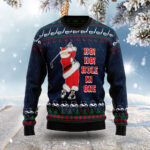 Santa Claus Ho Ho Ho Ugly Christmas Sweater Xmas Clothing Christmas Gift ForHim