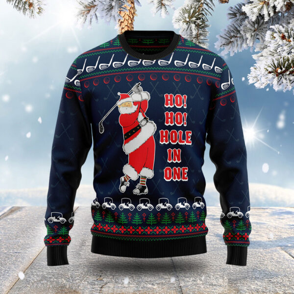 Santa Claus Ho Ho Ho Ugly Christmas Sweater Xmas Clothing Christmas Gift ForHim