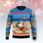 Santa Claus Holiday Ugly Christmas Sweater Ridiculous Christmas Sweaters Xmas Gifts