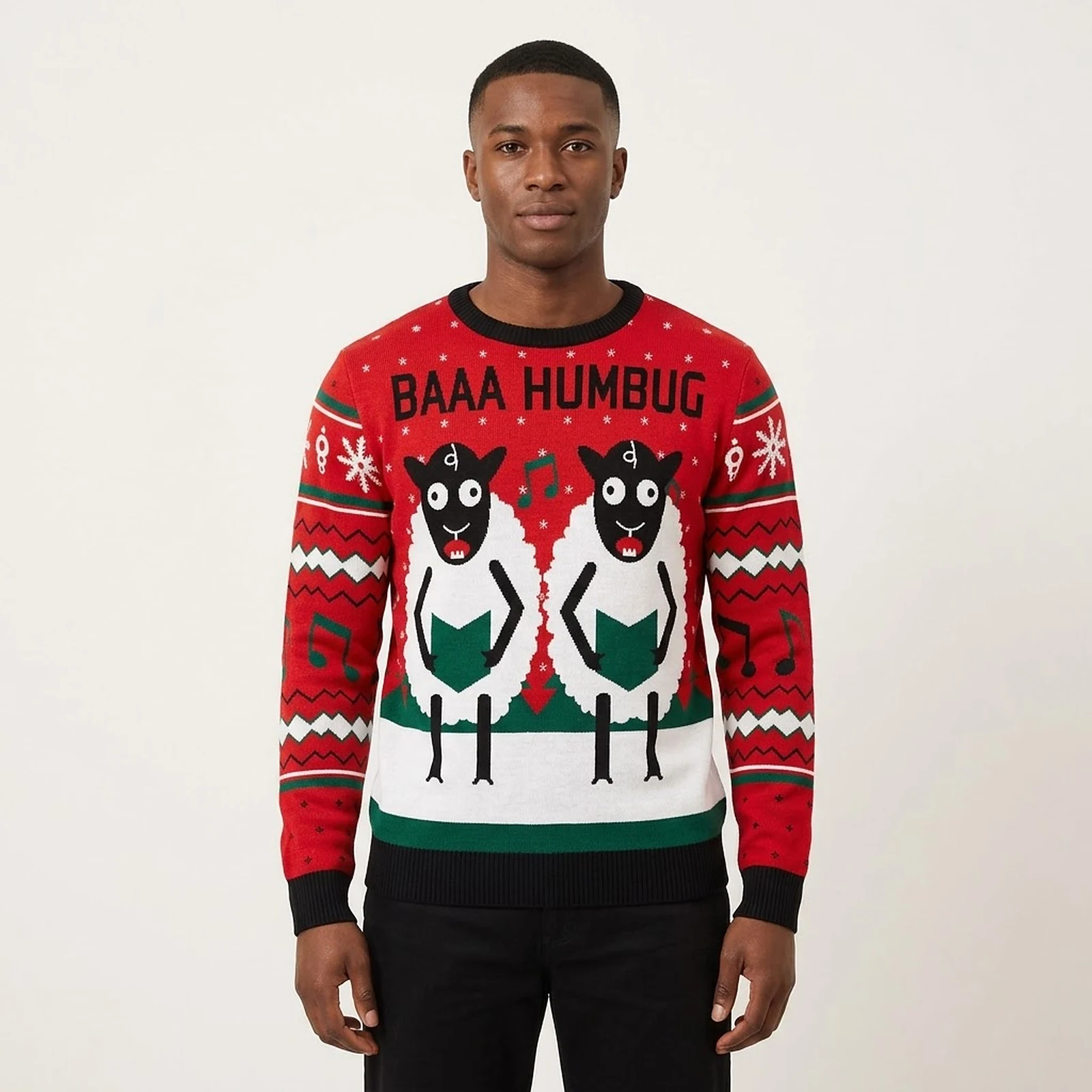 Sheep Lalala Ugly Christmas Sweater Baaa Humbug Unique Christmas Sweater Gifts Sheep Lalala Ugly Christmas Sweater Baaa Humbug Unique Christmas Sweater Gifts