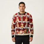 Siberian Husky Ugly Christmas Sweater Dog Themed Siberian Husky Christmas Gifts