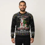 Siberian Husky Ugly Christmas Sweater It’s Not A Party Xmas Clothing Dog Christmas Sweater