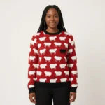 White And Black Sheeps Ugly Christmas Sweater Animal Sweater Xmas Gift ForSheep Lovers